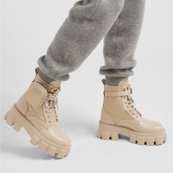Mens PRADA trending boot military style size 10.5 - Picture 3 of 7